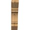 Ekena Millwork Olympic Slat Rough Sawn Bracket, Western Red Cedar, 4"W x 14"D x 18"H BKT04X14X18OLY06RWR - alternate 2